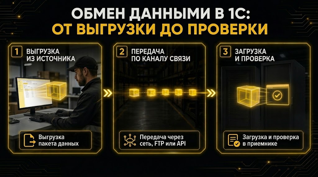 ОБМЕН ДАННЫМИ В 1С:ОТ ВЫГРУЗКИ ДО ПРОВЕРКИ